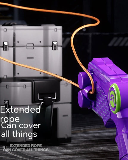Gun Rope Launcher With Light Rope Radish Gun