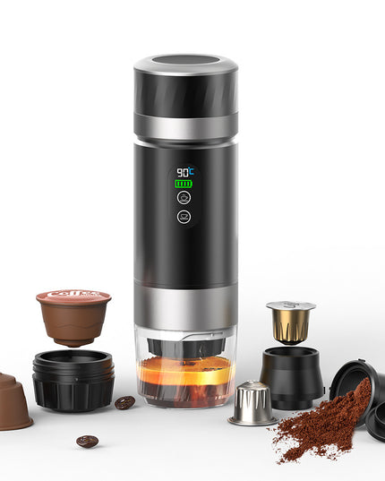 Portable Household Small American Pressure Heating Coffee Machine
