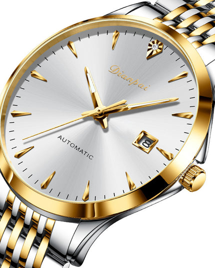 Men's Simple Dial Automatic Mechanical Watch
