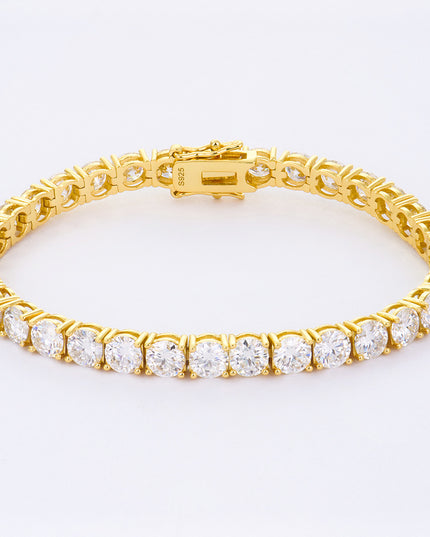 2-6mm Full Set Moissanite Girl S925 Silver Ao Advanced Design Bracelet