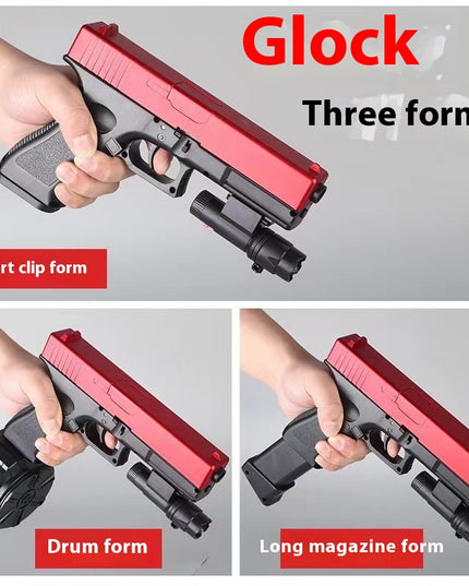 Toy Gun Electric Continuous Hair Crystal Boy Graffiti Gun