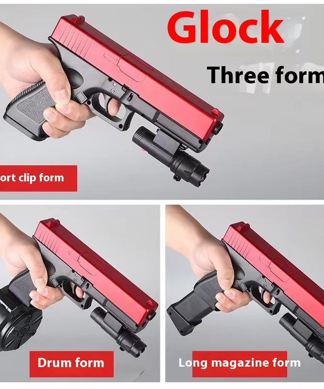 Toy Gun Electric Continuous Hair Crystal Boy Graffiti Gun