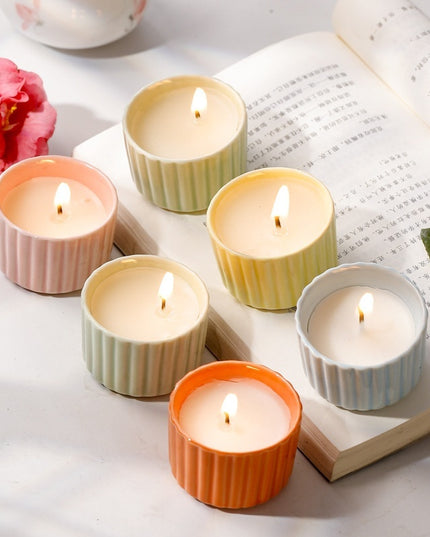Indoor Durable Aromatherapy Soy Candles Bedroom