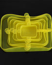 Square yellow 6pcs