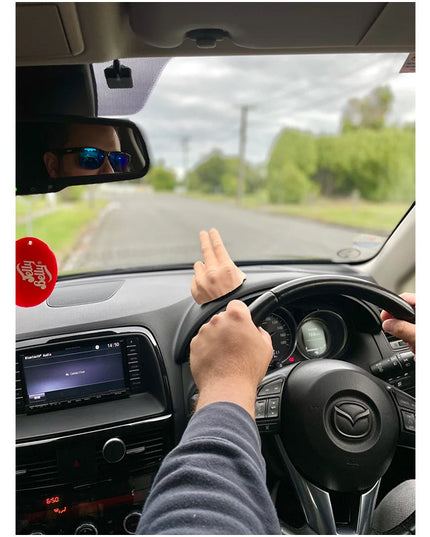 Fake Wave Dashboard Hand