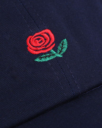 Rose Embroidered Hat Sunscreen Korean Casual Sun Hat