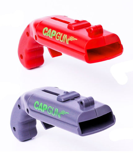 Can Openers Spring Catapult Launcher Gun Shape Bar Tool Drink Opening Shooter Beer Bottle Opener Creative