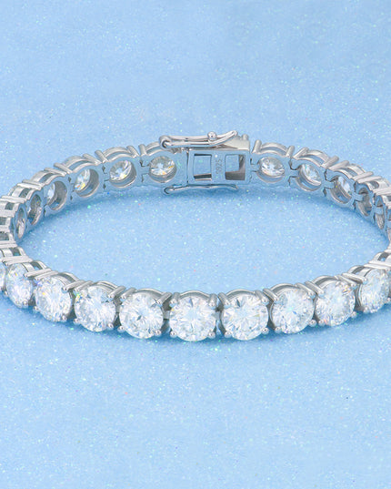 2-6mm Full Set Moissanite Girl S925 Silver Ao Advanced Design Bracelet