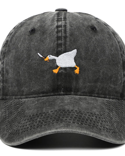 Funny Embroidery Baseball Cap Men Women Trendy All-match
