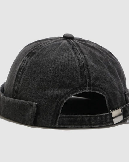 Outdoor Wild Retro Washed Melon Leather Hat