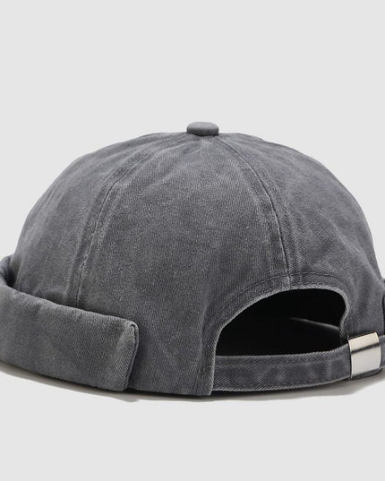Outdoor Wild Retro Washed Melon Leather Hat