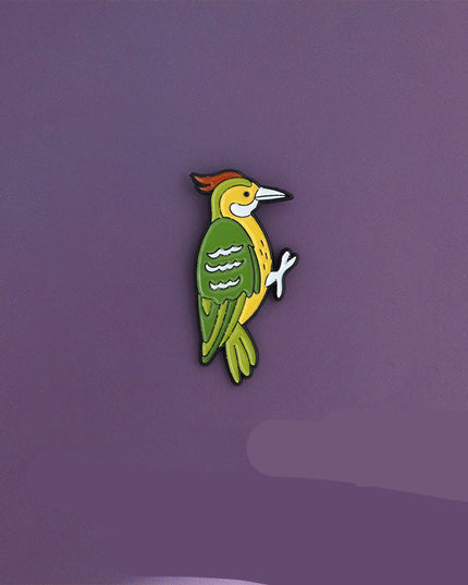 Metal Badge Clothes Pin Student Bag Decoration