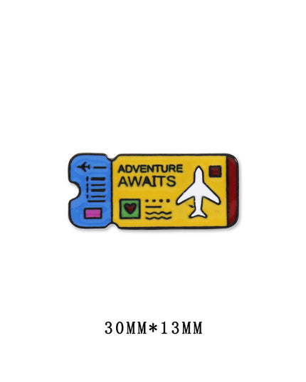 Brooch Male Boarding Brand Badge Cute Couple Student Clothes Pin Buckle Pin Brooch Bag Pendant Accessory