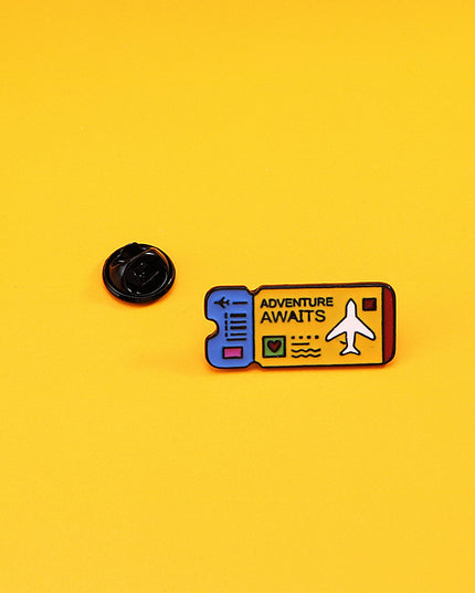 Brooch Male Boarding Brand Badge Cute Couple Student Clothes Pin Buckle Pin Brooch Bag Pendant Accessory