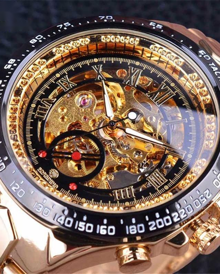 Luminous Pointer Waterproof Manual Mechanical Watch