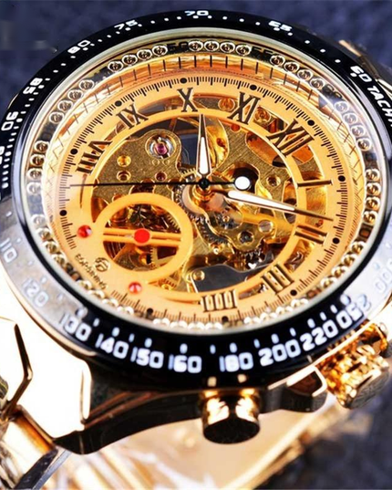 Luminous Pointer Waterproof Manual Mechanical Watch