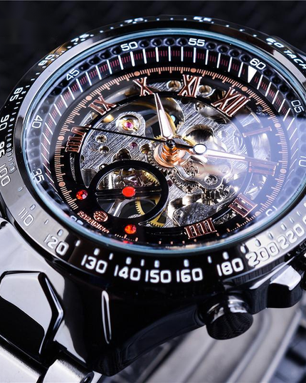 Luminous Pointer Waterproof Manual Mechanical Watch