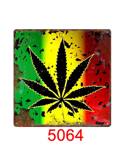 Retro Tin Painting Bar Home Ktv Mural Wall Hanging Metal Tin Sign Creative Custom Tin Painting