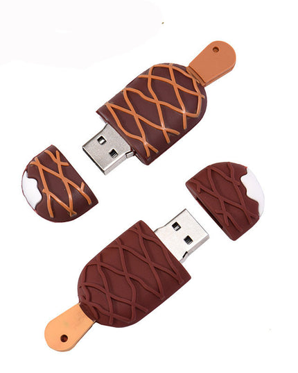 U Disk Simulation Oem Ice Cream 32G 64G Gift Custom Usb Usb   Drive
