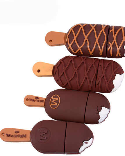 U Disk Simulation Oem Ice Cream 32G 64G Gift Custom Usb Usb   Drive