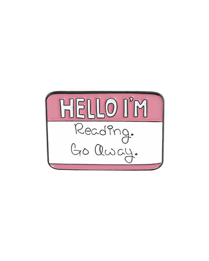Funny Dialog Enamel Pins Humor Label Cute Brooch Clothes Lapel Pins Cartoon Accessories