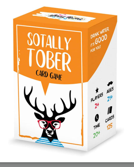 Sotally Tober Drinking Games Full English Adult Drinking Party Card Game