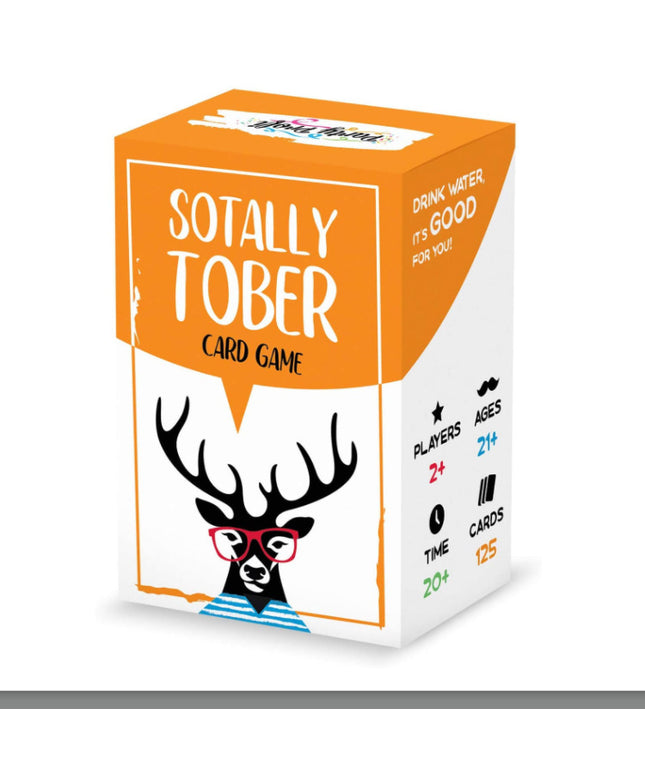Sotally Tober Drinking Games Full English Adult Drinking Party Card Game