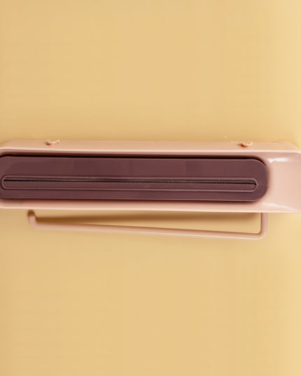 3 In1 Food Keeper Wrap Dispenser Storage Hang Holder Multifunctional Cling Film Cutter Slide Home Kitchen Gadgets