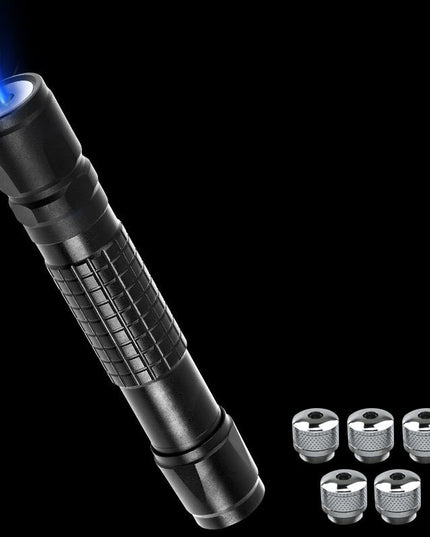 Laser Flashlight Green Blue Laser Pointer Three-Color Shell Laser