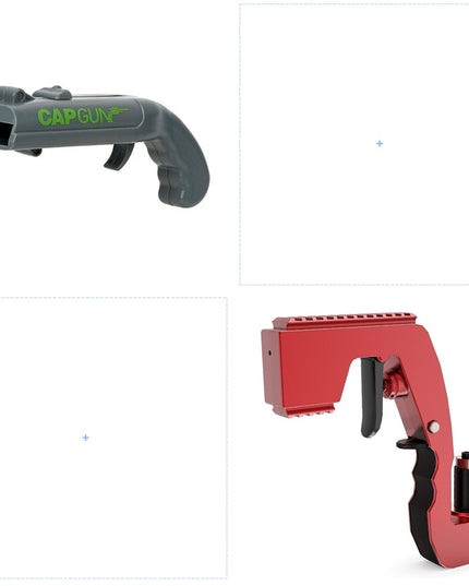 Can Openers Spring Catapult Launcher Gun Shape Bar Tool Drink Opening Shooter Beer Bottle Opener Creative