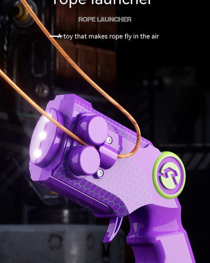 Gun Rope Launcher With Light Rope Radish Gun