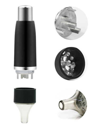 Manual Pressing Aluminum Alloy Cigarette Grinder Removable Cleaning Single Handed Grinder