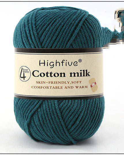 Milk Cotton Wool For Knitting Baby Crochet Yarn Wea