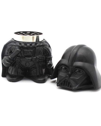 Newest Star Wars Black Warrior Darth Vader Stormtrooper toy Metal Zinc Alloy Herb Weed Grinder  Spice Crusher Accessories