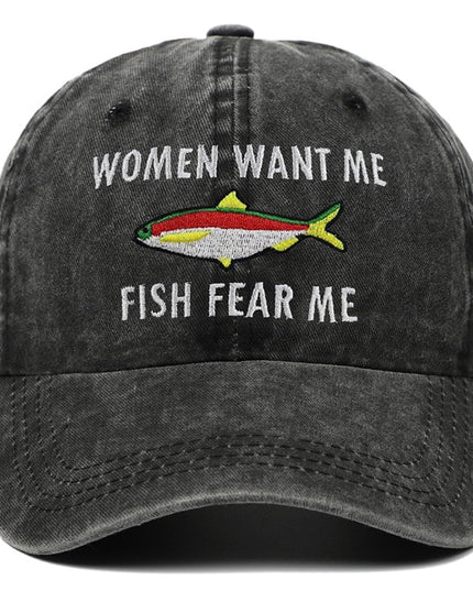 Men's And Women's All-match Embroidered E-washed Baseball Cap Outdoor Sun Protection