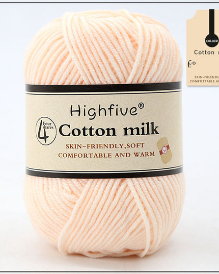 Milk Cotton Wool For Knitting Baby Crochet Yarn Wea