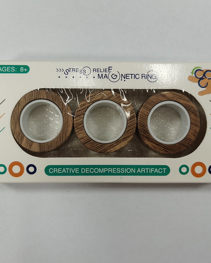 Camouflage Moonlight Magnetic Fingertip Spinning Top Decompression Toy Set