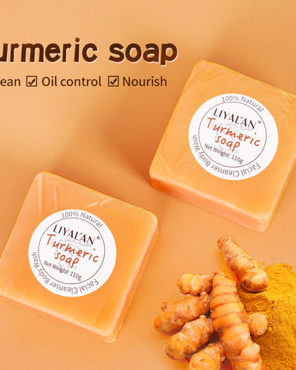 Turmeric Cleansing Bath Soap Reduces Dullness