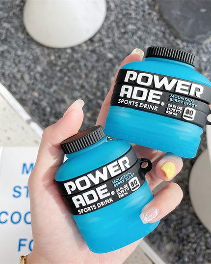 Blue Sports Drink Is Suitable For Airpods Pro Protective Case