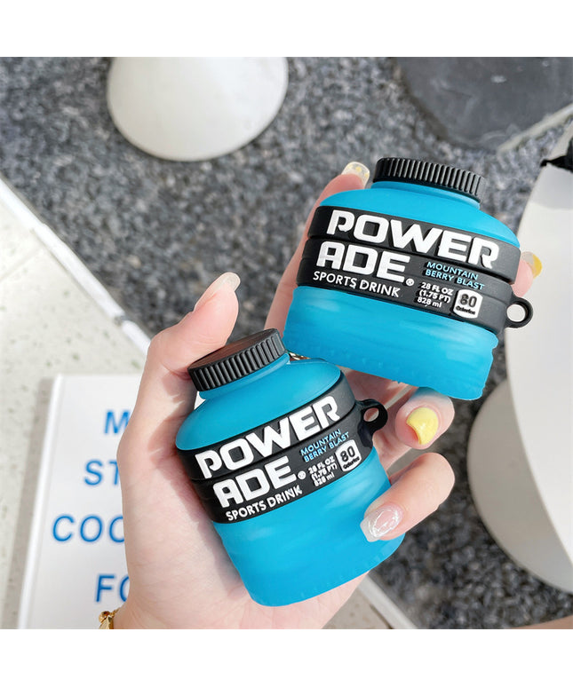 Blue Sports Drink Is Suitable For Airpods Pro Protective Case