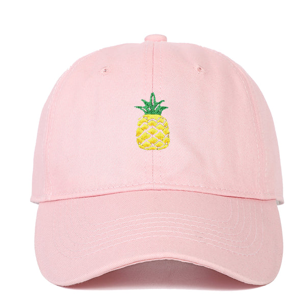 Pineapple Embroidered Baseball Cap Tide Travel Leisure
