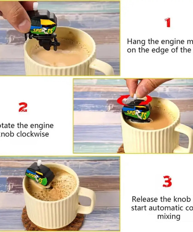 Boat Motor Coffee Stirrer