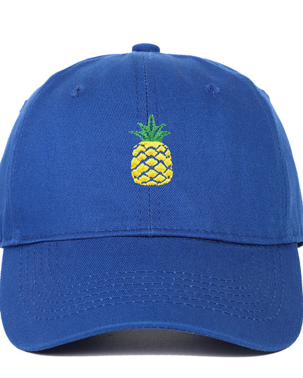 Pineapple Embroidered Baseball Cap Tide Travel Leisure