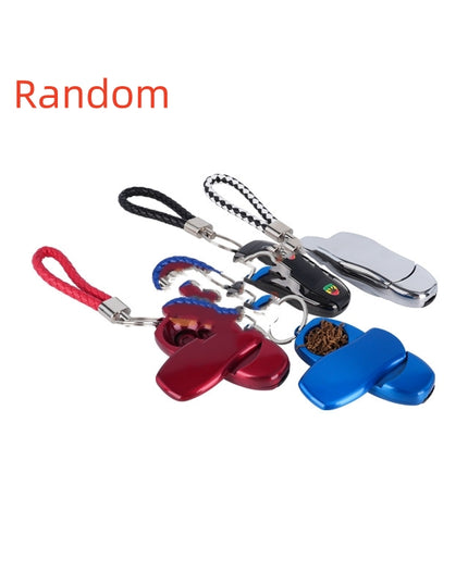 Creative Car Key Pipe Portable Aluminum Alloy Pipe Pipe