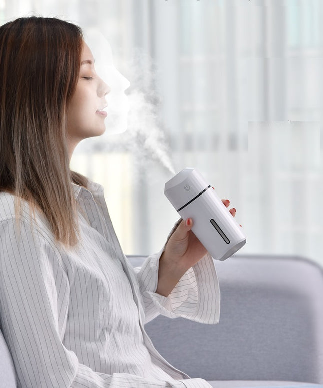 In-car Atmosphere Wireless Charging Car Humidifier