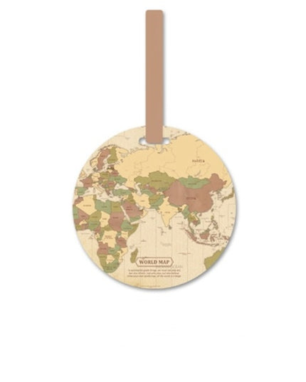 Luggage tag suitcase strap travel label boarding pass suitcase packing with cartoon tag tag shipping card