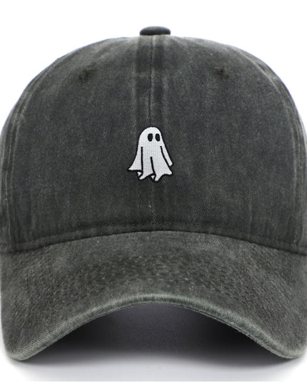 Washed Distressed Embroidered Baseball Cap For Casual Outdoor Sports
