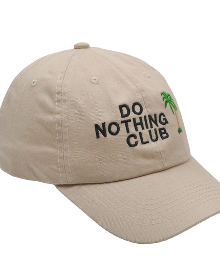 Palm Embroidery Baseball Cap Beach Vacation