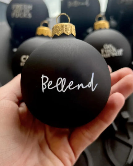Funny Christmas Ornament Black Decorations