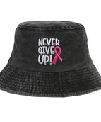 Washed Bucket Hat Black